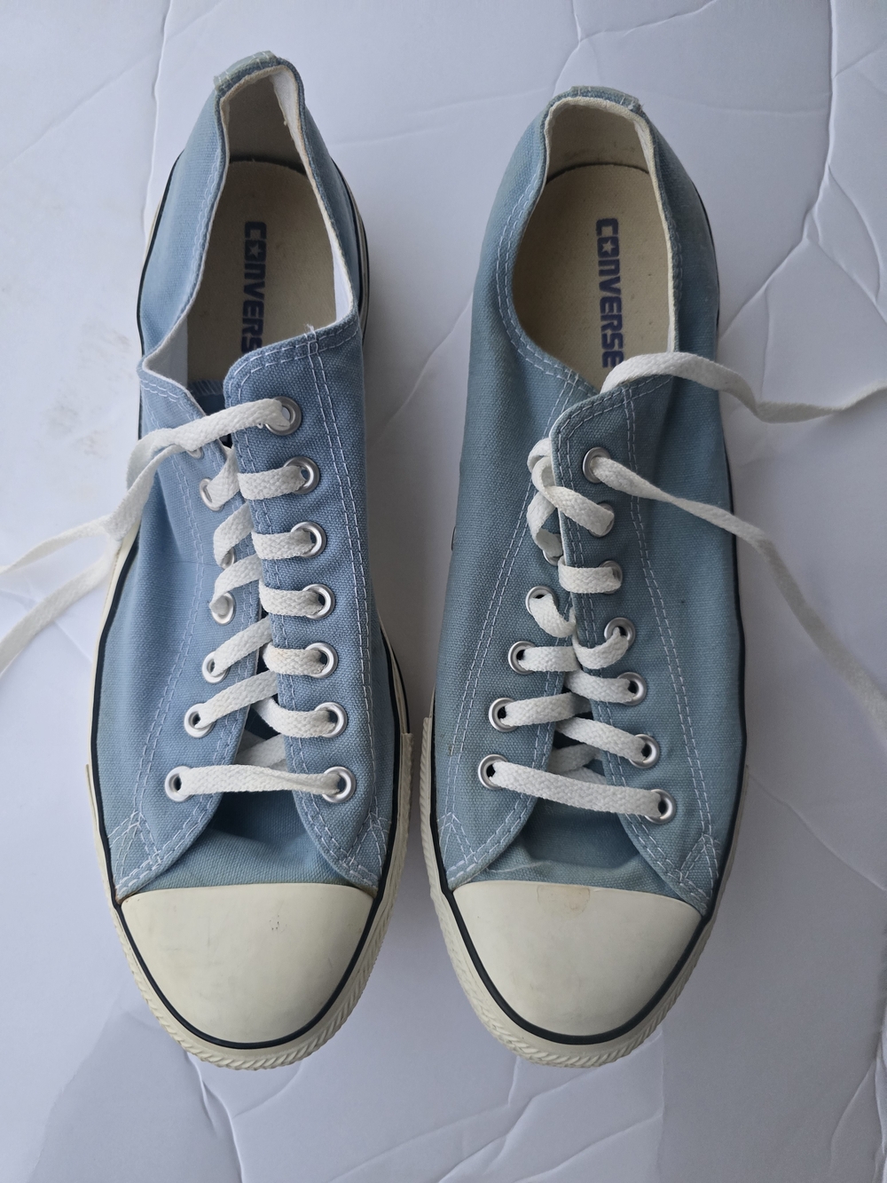 Converse Classic Low Top Sneakers in Light Blue
